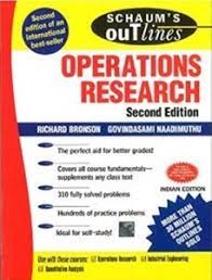 Schaum's Outline of Operations Research